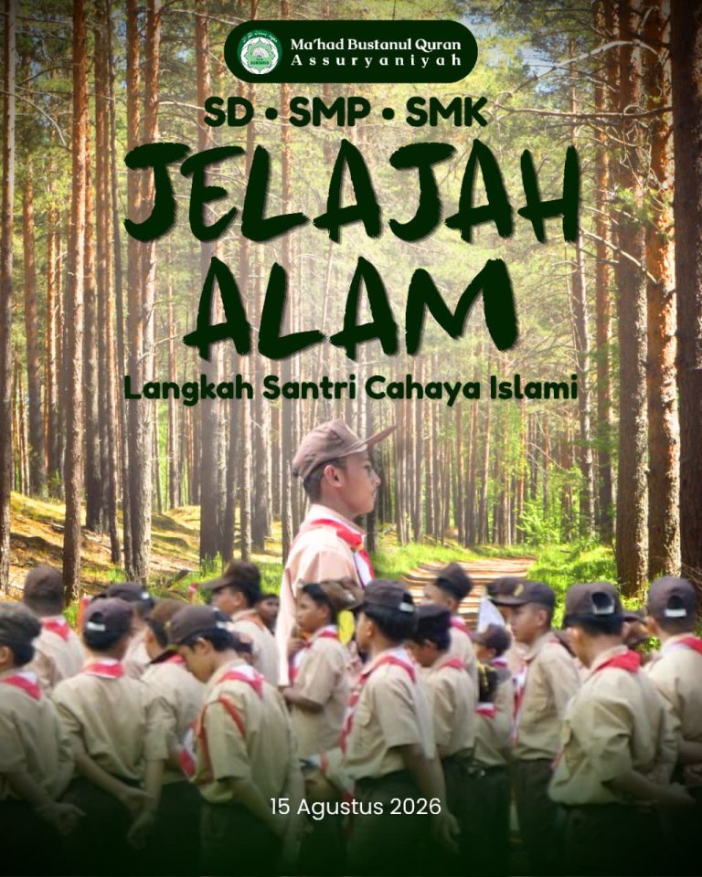 Jelajah Alam Santri Mahad Bustanul Qur’an Assuryaniyyah 2026